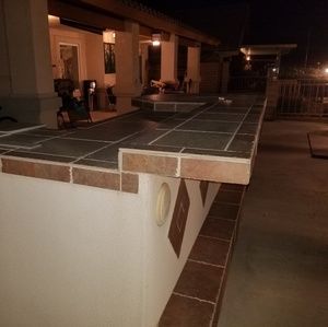 Bbq and bar with grill